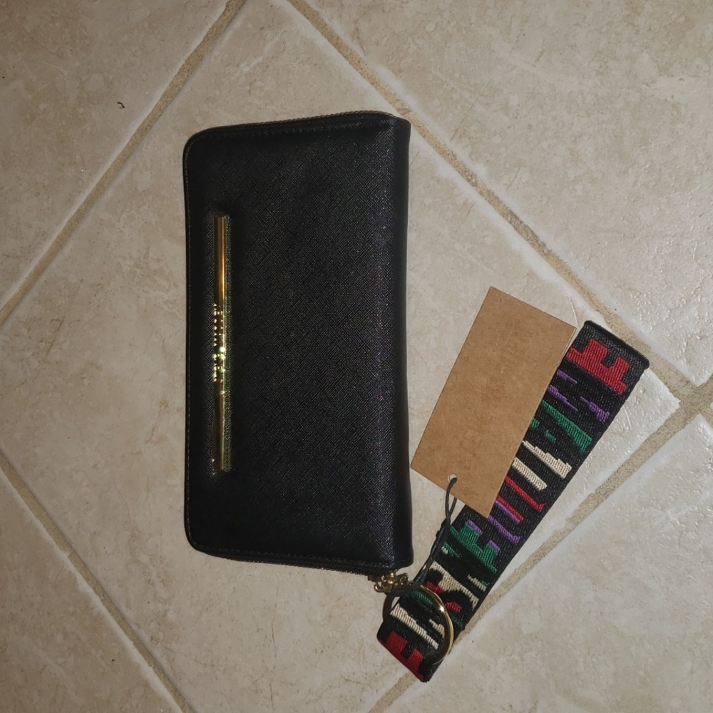 Steve Madden black wallet